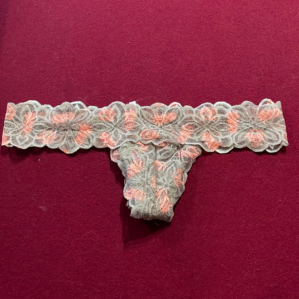PINK Lace Pineapple Panties